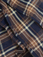 Plaid Print Patchwork Irregular Halterneck Skirt QYMF 104 1
