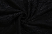Lace Patchwork See Through Maxi Dress GZJQ K6D16633A