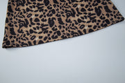 Leopard Print Backless Lace Up Sling Mini Dress LJSF D6722148H