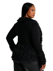 Long Sleeve Cardigan Knits Coats YMEF 59128
