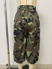 Camouflage Lantern Wide Leg Pants LSD 2899