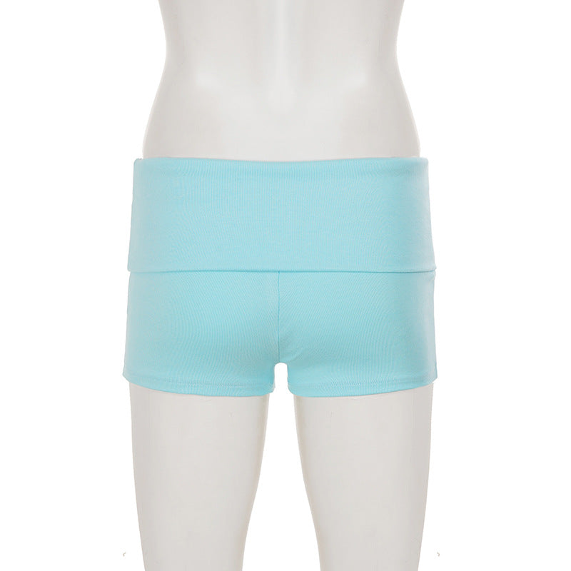 Flower Embroidery Beach Shorts GPKJ MR50614