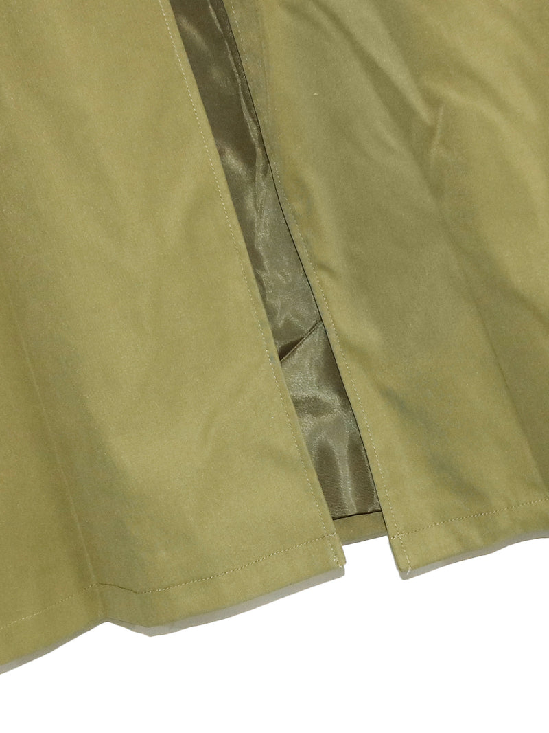 Loose Lapel Solid Color Long Coats SH 391425