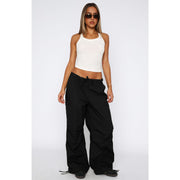 Loose Multi Pockets Straight Leg Pants ASL 6799