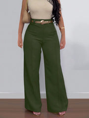 Solid Color Wide Leg Pants ONY 391258