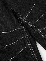 Plus Size Washed Wide Leg Seventh Jeans GYLN 0642
