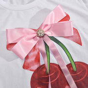 FashIon Print Short Sleeve T Shirt GFRT 11041THR