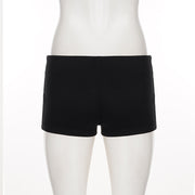Punk Style Metal Studded Low Rise Shorts GPKJ MR49472