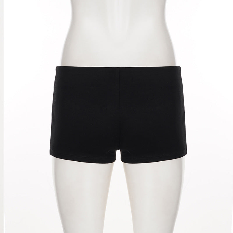 Punk Style Metal Studded Low Rise Shorts GPKJ MR49472