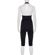 Halterneck Solid Color Backless Jumpsuit GPKJ MR45320