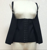 Adjustable Shoulder Strap Zip Up Body Shaper YRS 082