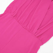Deep V Neck Halterneck Seventh Jumpsuit MXBF D26JP257