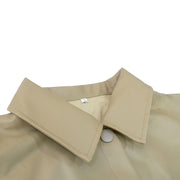PU Leather Lapel Shirt Coat GPBY 1441