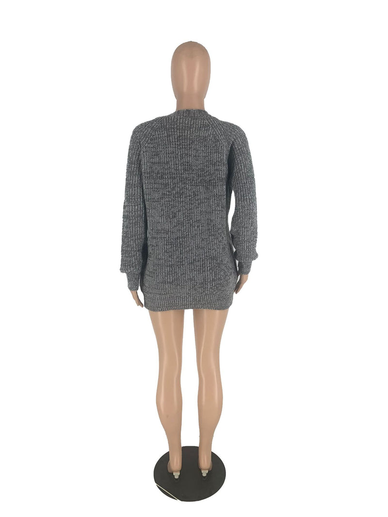 Casual Long Sleeve Knits Cardigan Sweater YH 5321