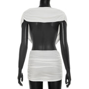 Deep V Neck Backless Ruched Mini Dress GSZM C26DS147