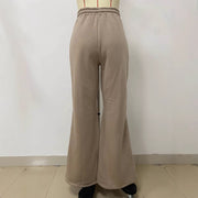Fashion Patchwork Loose Flare Pants LSD 2315
