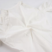 Off Shoulder Lantern Sleeve Shirts Top GPKJ MR50609