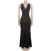 Beaded Sleeveless Maxi Dress BY 7776