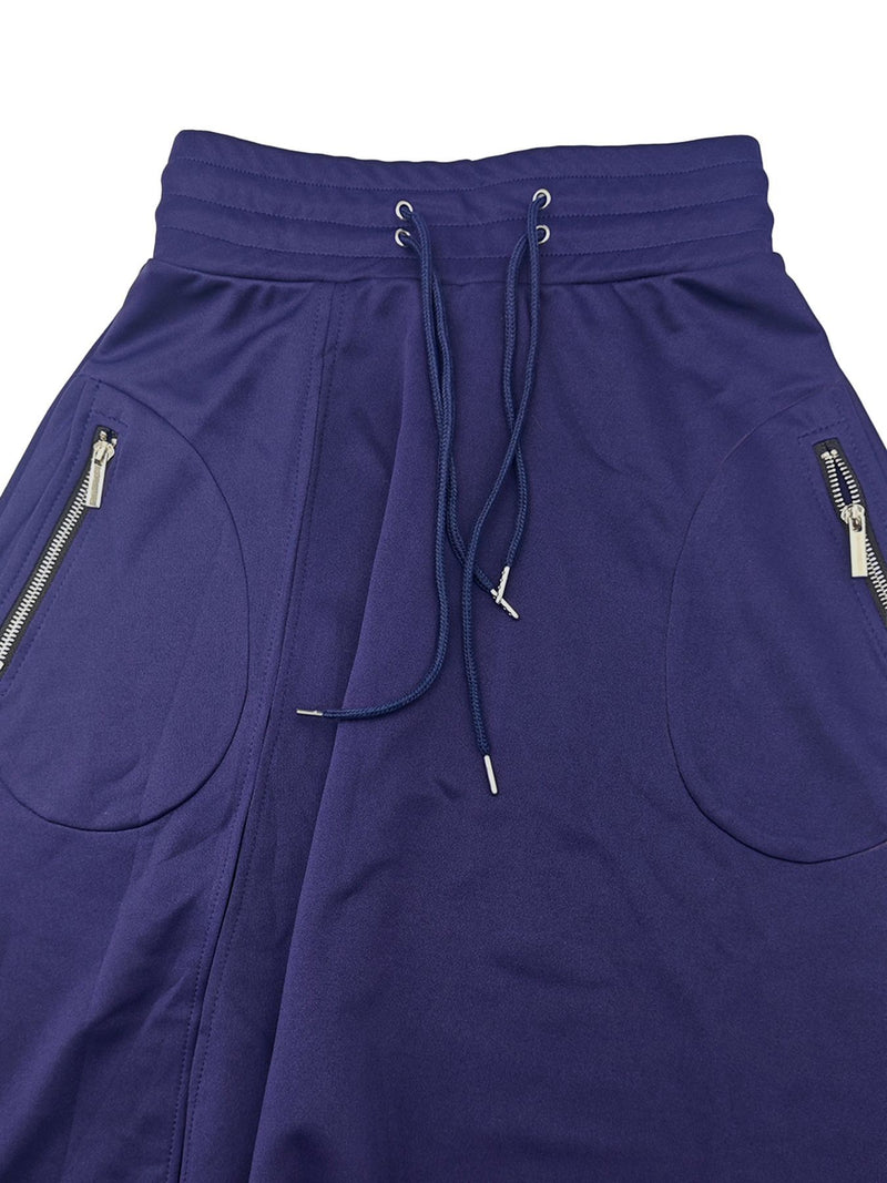 Solid Color High Split Long Skirt ZDF 33103