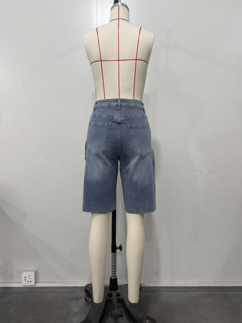 Fashion Denim Loose Shorts OD 8787
