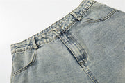 Embroidered Puppy Denim Seventh Jeans GYLN 1386