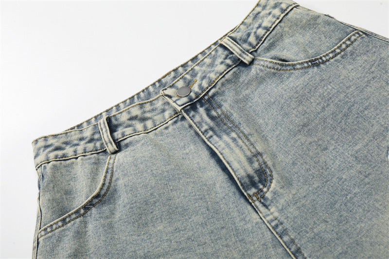 Embroidered Puppy Denim Seventh Jeans GYLN 1386