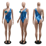 Sexy Backless Solid Color One Piece Swimsuit CYA 901240