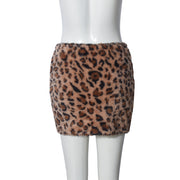 Sexy Print Mini Skirt GFRT 41487SHG