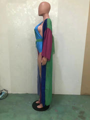 Sexy Swimsuits One Piece Swimwear Long Cloak BN 9113