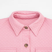 Lapel Long Sleeve Short Coats GDSF D26TP354