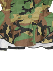 Camouflage Print Long Sleeve Coats SH 391416