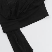 Sexy Single Shoulder Tie Up Tops FL YL25039MHO