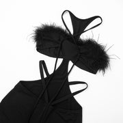 Sexy Backless Tie Up Rompers GSBD D25RP285