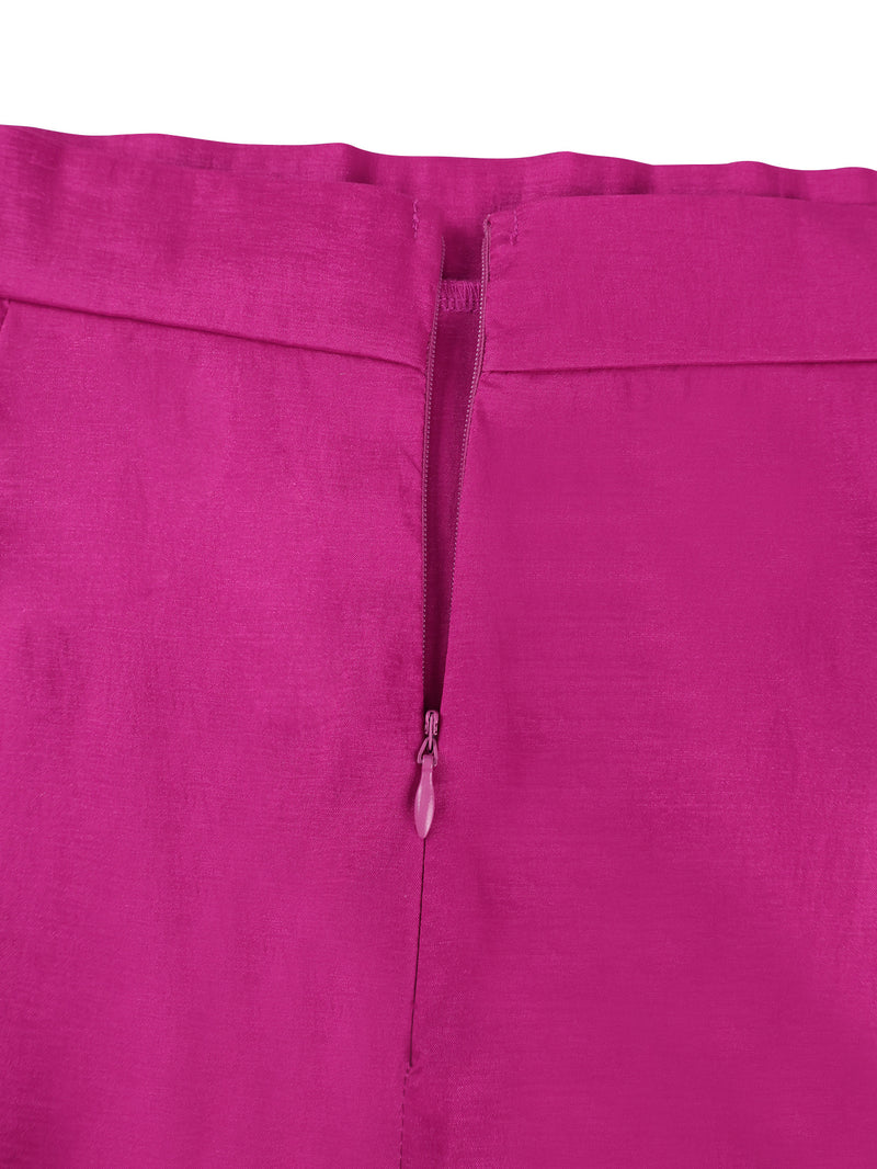 Plus Size Ruffles Solid Color Cake Skirts GKEN ASK051046