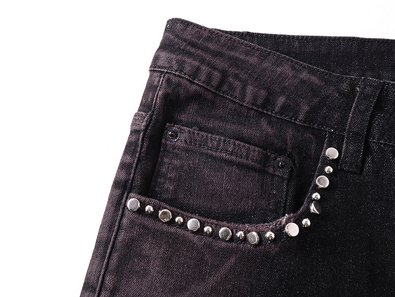 Brand purple jean woman 43