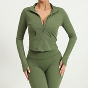 Long Sleeve Zipper Sport Coat GQSA 7521