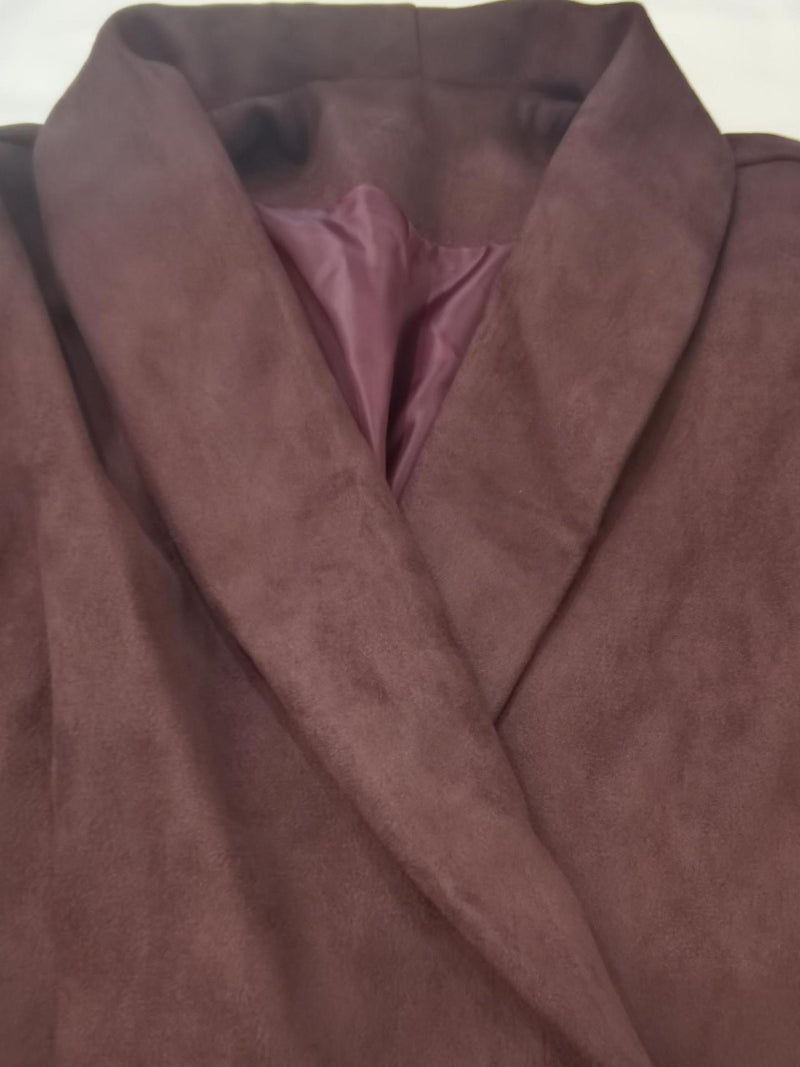 Plus Size Solid Color Lapel Coats GHHE 29781