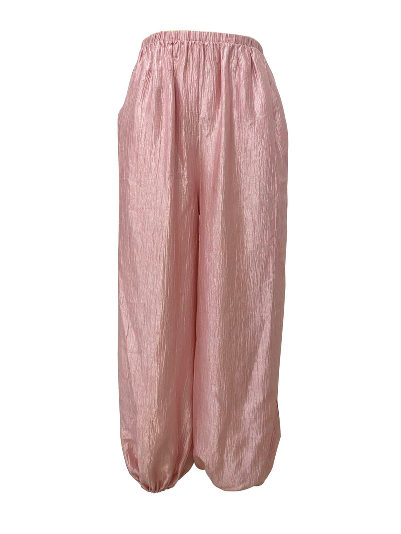 Solid Color Casual Lantern Pants LSD 2728