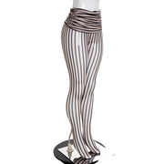 Mesh Print See Through Casual Pant MXBF Y26PT319