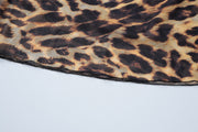 Leopard Print Chiffon Fishtail Skirt GKLK D4315729Y