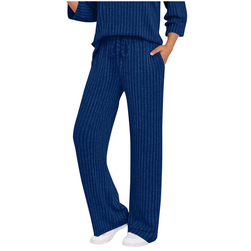Solid Color Loose Casual Pants GYZY 6682