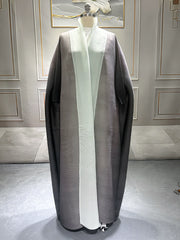 Gradient Color Loose Batwing Sleeve Robe Coats GZRF KH 0076