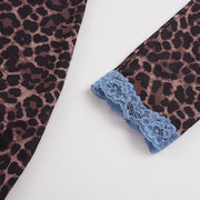 Leopard Print Split Mini Dress GPKJ MR51594
