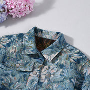 Print Long Sleeve Cardigan Jackets GFRT 42286TBG