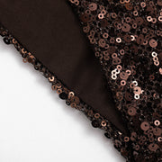 Sleeveless Sequin Backless Mini Dress GSZM J26DS293