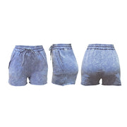 Solid Color Drawstring Casual Shorts SFY 735