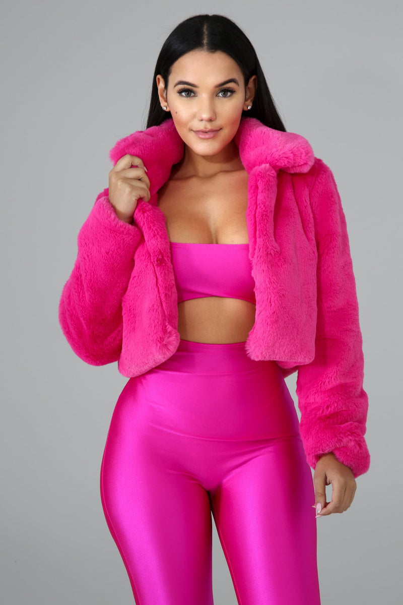 Loose Faux Fur Cardigan Fleece Jacket ZSD 0154