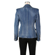 Fashion Double Breasted Denim Jacket Coats ZSD 0614