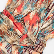 Print Off Shoulder Mini Dress GSZM D26DS100