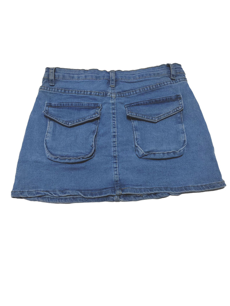 Sexy Pocket Slim Denim Skirts QXTF 8787